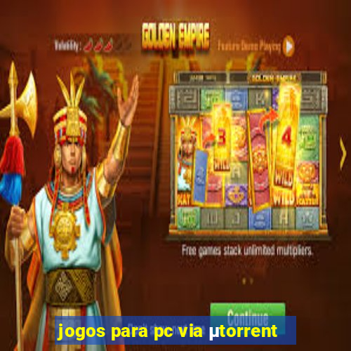 jogos para pc via μtorrent